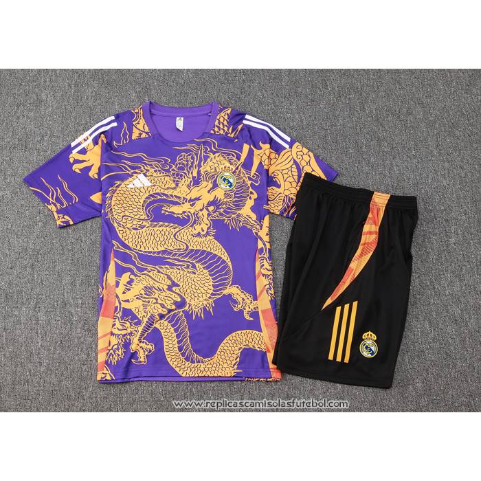 Fato de Treino
 Real Madrid Dragon 2024-2025 Manga Curta
 Purpura - Calcas Curta
